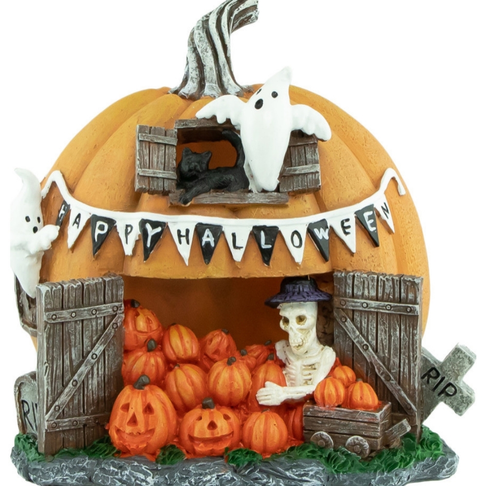 Halloween Village Pumpkin Spooky Village